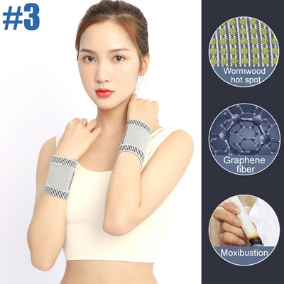 1 paar grafeenist randmetuge, randmetugi parem ja vasak käsi randme tihendusmähise jaoks treenimiseks, kõõlusepõletik, artriit