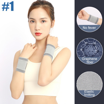 1 paar grafeenist randmetuge, randmetugi parem ja vasak käsi randme tihendusmähise jaoks treenimiseks, kõõlusepõletik, artriit