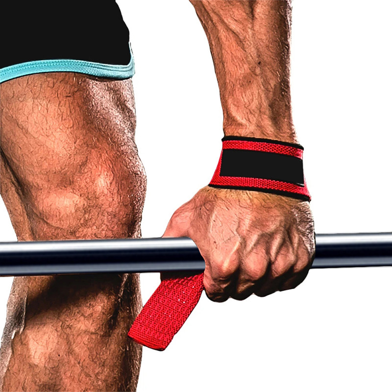 2023 Nauji 2 vnt Neslystantis prakaitą sugeriantis Rankų riešų pagalvėlės diržo dirželiai svorio kilnojimo apvyniojimas treniruoklių salė Crossfit atrama pakėlimas