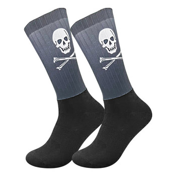 Нехлъзгащи се силиконови спортни чорапи с нов модел за мъже и жени с дишащи и абсорбиращи потта чорапи за колоездене