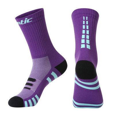 Santic dviračių kojinės Mtb dviračių kelių spalvų sportinės kojinės kvėpuojančios tinklinės lauko bėgimo slidinėjimo kompresinės kojinės