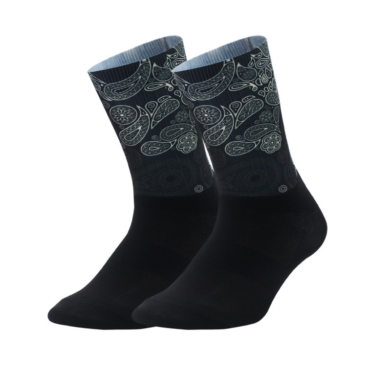 Professionaalsed õhukesed meeste rattasokid Kerged, hingavad, higistamisvastased jalgratta MTB sokid kõrge elastsusega jooksusokid