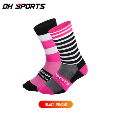 DH SPORTS Profesionalne biciklističke čarape najbolje funky Prozračne Wicking Road Bicycle Sportske kompresijske čarape za trčanje Hot sale