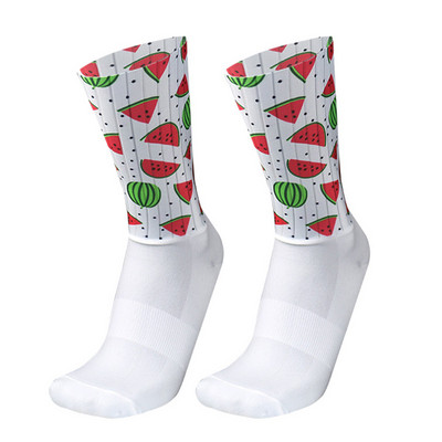 Nove biciklističke čarape ljetne cool prozračne neklizajuće silikonske profesionalne trkaće aero sportske biciklističke čarape Calcetines Ciclismo