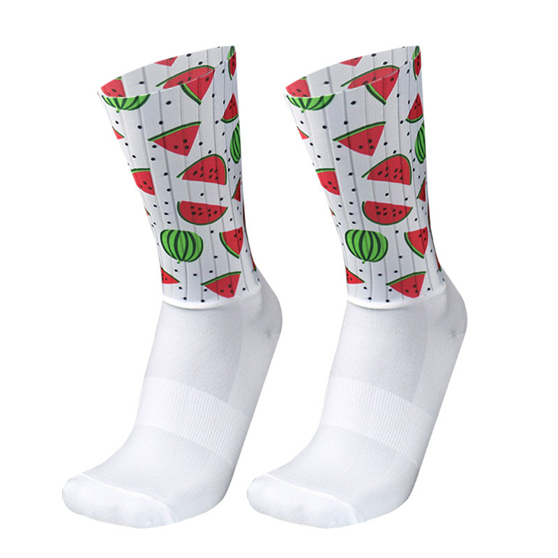 Nove biciklističke čarape ljetne cool prozračne neklizajuće silikonske profesionalne trkaće aero sportske biciklističke čarape Calcetines Ciclismo