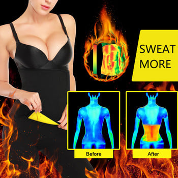 Αδυνάτισμα Shapewear πουκάμισο Sweat Γυναικείο Fitness Body Shaper Γιλέκο Sports Yoga Top Αδυνάτισμα Slimming Sweat Belly Body Shaper