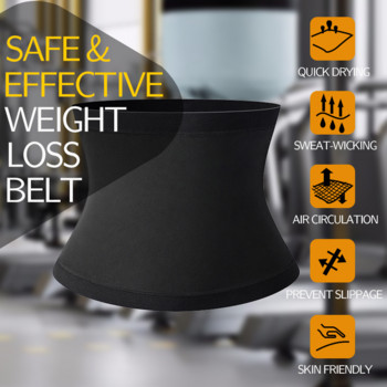 Fitness Wicking Belt Waist Trainer Sports Belt Support Body Sculpting Weight Loss Fitness Wicking Belt Beight Loss Belt