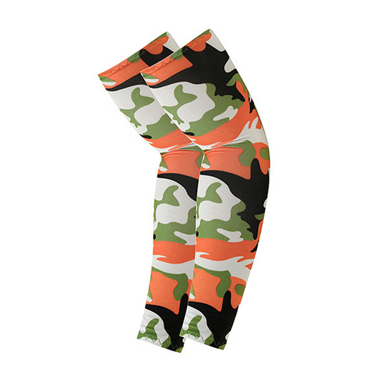 2Pcs Unisex navlaka za rukave za hlađenje Žene Muškarci Sport Trčanje UV Zaštita od sunca Ribolov na otvorenom Biciklizam Rukavi za skrivanje tetovaže