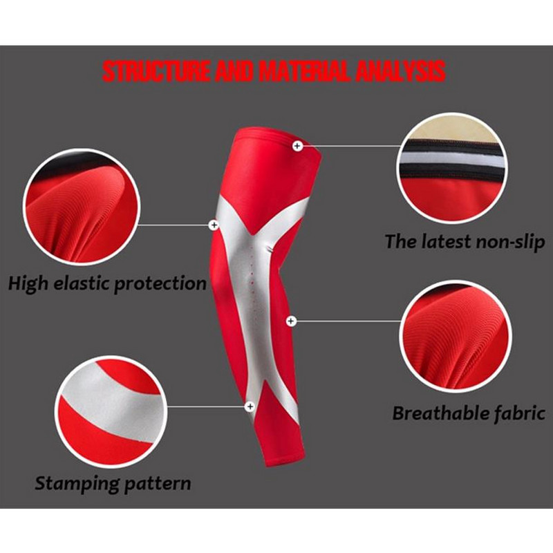 1kom Neklizajući mekani udobni oslonci za laktove Jastučići za ruke Rukavi Zaštitna potpora za košarku Nogomet Sportski rukavi za ruke