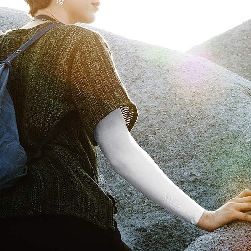 1 pora vyriškų moteriškų rankų dangtelių apsaugos nuo UV spindulių šaltų rankų dangtelių, skirtų dviračių laipiojimo uolomis sportui