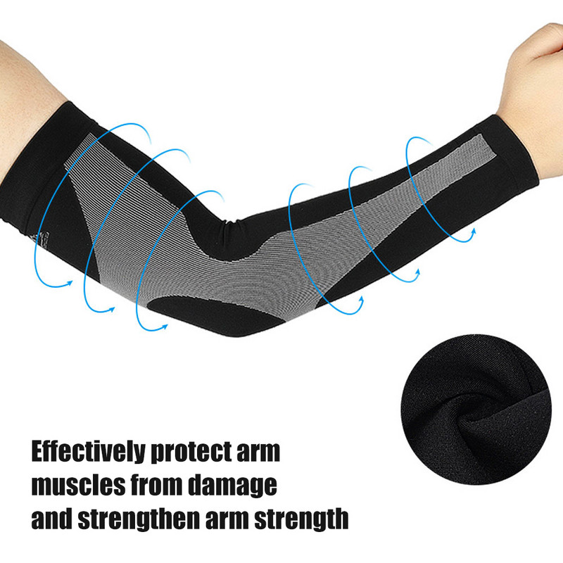 Μανίκια μπράτσων Προστασία από την υπεριώδη ακτινοβολία Μανίκια συμπίεσης Αθλητικά μακριά μανίκια Ποδηλασία Πεζοπορία γκολφ μπάσκετ Καλύμματα τατουάζ αγκώνων