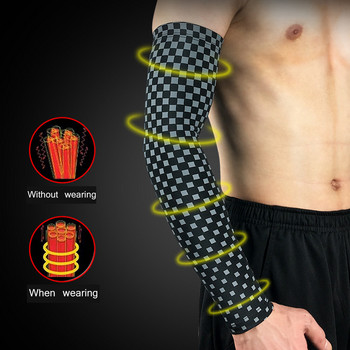 1Piece UV защитни ръкави за ръце Охлаждащи слънцезащитни ръкавици за ръце за мъже, жени Спорт на открито Колоездене Шофиране Бягане Голф