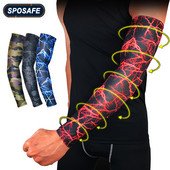 1 bucată mânecă sport pentru braț mâneci de compresie pentru cot de golf, protecție UV, pentru tatuaj, pentru alergare, ciclism, baschet, fotbal