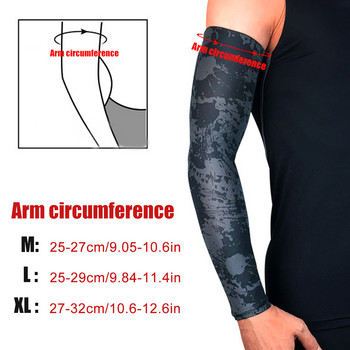 1 τεμάχιο Αθλητικό μανίκι μπράτσο Συμπιεστικά μανίκια Γκολφ αγκώνα Στήριγμα προστασίας από υπεριώδη ακτινοβολία Κάλυμμα τατουάζ για τρέξιμο ποδηλασίας μπάσκετ ποδοσφαίρου