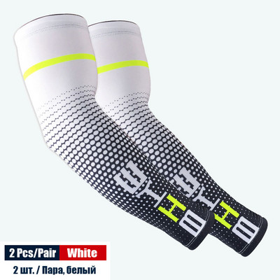 1 Paar Sports UV päikesekaitsega varrukad jahutus survevarre kate jooksmiseks jalgrattaga korvpalli sõitmiseks kalapüügiks unisex