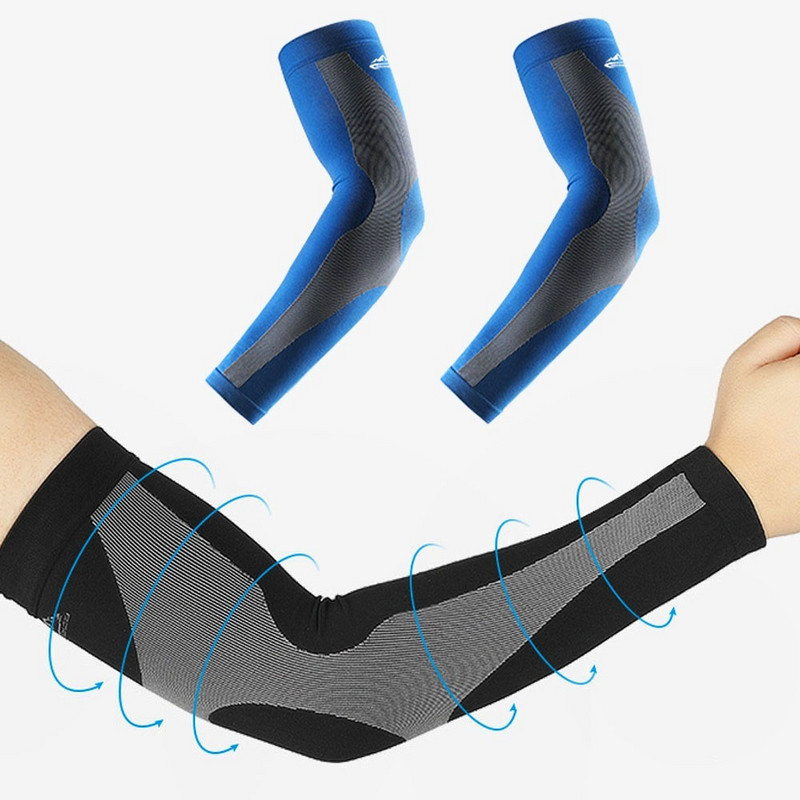 2 τεμάχια/Ζεύγος Summer Ice Silk Αντι-UV Cooling μανίκια βραχίονα συμπίεση για ποδηλασία οδήγηση τρέξιμο μπάσκετ ποδόσφαιρο υπαίθρια αθλήματα