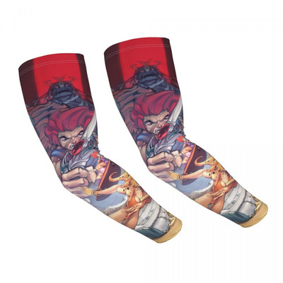 Manga TV film ThunderCats jahutuskäevarrukad meestele naistele sport Jooksu tätoveering Cover Up
