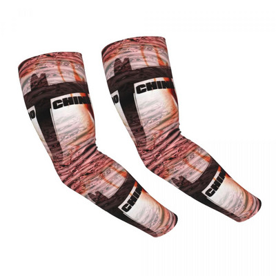 Geriausias meninis dizainas Muzika Indochine Sun UV Apsauga aušinimo rankovės Rankovės Moterys Vyrai Sportas Bėgimas Tatuiruotės Uždengimas