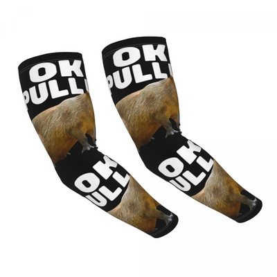 Capybara apsauga nuo UV spindulių aušinimo rankovės rankovės Vyrai Moterys Gyvūnai Naminiai Sportas Žvejyba Tatuiruotė Cover Up