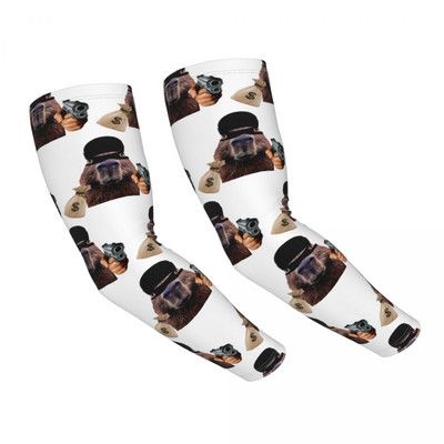 Capybara apsauga nuo UV spindulių aušinimo rankovės rankovės Vyrai Moterys Gyvūnai Naminiai Sportas Žvejyba Tatuiruotė Cover Up