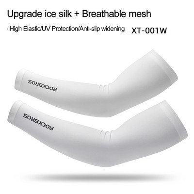 ROCKBROS ledo audinys bėgimo kempingo rankų šildytuvai, krepšinio rankovės, bėgimo rankovės, dviračių sporto rankovės, vasaros sportinės saugos priemonės