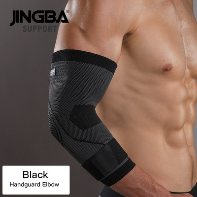 JINGBA SUPPORT 1 TK nailon side jalgpall pahkluu toestus + korvpalli põlvekaitsmed küünarnuki tugi + randmepaela poksi käemähised
