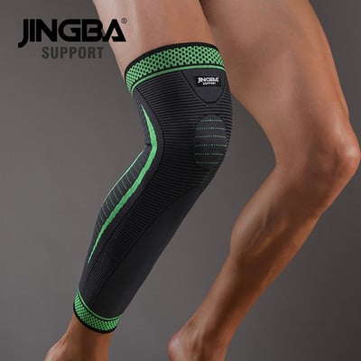 JINGBA SUPPORT 1 TK nailon side jalgpall pahkluu toestus + korvpalli põlvekaitsmed küünarnuki tugi + randmepaela poksi käemähised