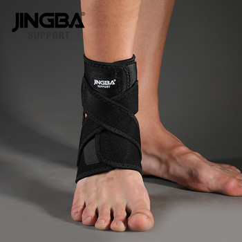 JINGBA SUPPORT 1PCS 3D Neoprene Ρυθμιζόμενο Προστατευτικό Στήριξης Αστραγάλου Ποδόσφαιρο Μπάσκετ Μπάσκετ Στήριγμα Αστραγάλου Στήριγμα Προστατευτικό tobillera