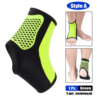 1 tk sportlikud pahkluu tugisokid, elastsed, hingavad jalatugede nikastuskaitse jalgrattasõiduks jooksmiseks korvpall jalgpall.