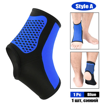 1 tk sportlikud pahkluu tugisokid, elastsed, hingavad jalatugede nikastuskaitse jalgrattasõiduks jooksmiseks korvpall jalgpall.