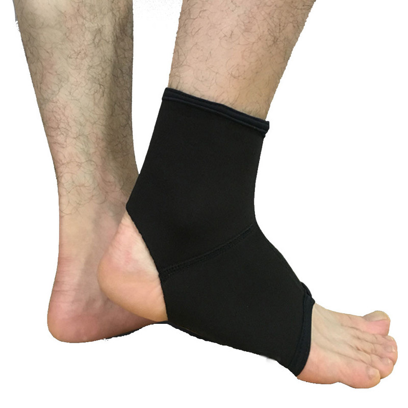 1 tk sportlik pahkluu toetav pahkluu padjandid elastsed traksidega kaitse jalalaba pahkluude kaitseümbris jalgrattajalgpalli jaoks Neopreen korvpall