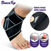 BraceTop 1 arvuti sportlik pahkluu traks, hingav pahkluu tugi, reguleeritav pahkluu stabilisaator koos survemähise toega jõusaalikaitsega