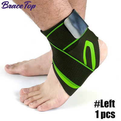 BraceTop 1 arvuti sportlik pahkluu traks, hingav pahkluu tugi, reguleeritav pahkluu stabilisaator koos survemähise toega jõusaalikaitsega