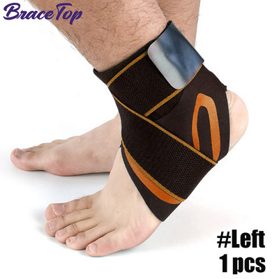 BraceTop 1 arvuti sportlik pahkluu traks, hingav pahkluu tugi, reguleeritav pahkluu stabilisaator koos survemähise toega jõusaalikaitsega