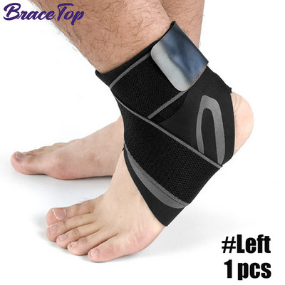 BraceTop 1 arvuti sportlik pahkluu traks, hingav pahkluu tugi, reguleeritav pahkluu stabilisaator koos survemähise toega jõusaalikaitsega