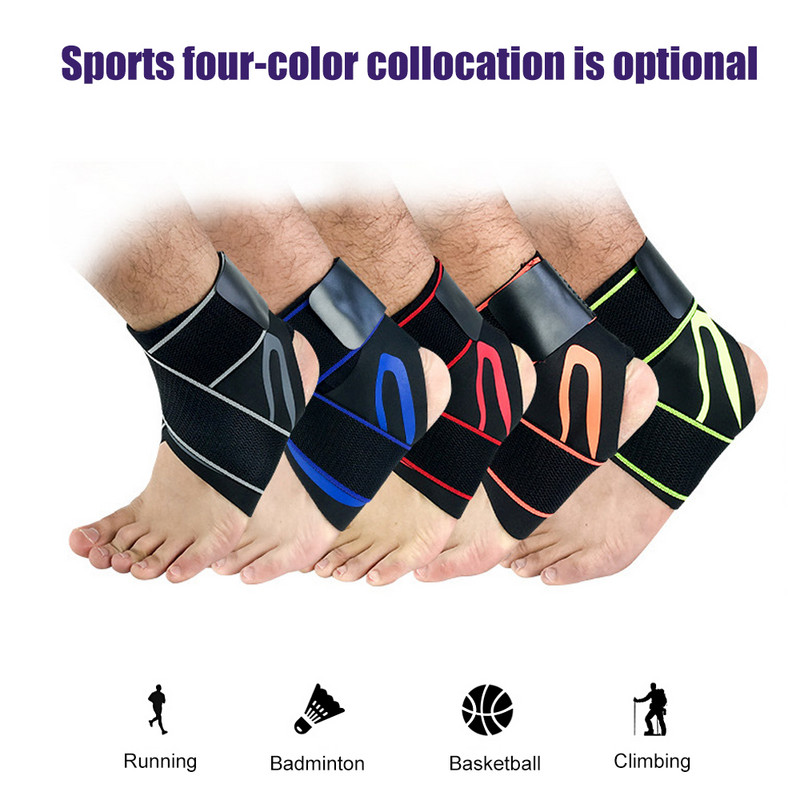 BraceTop 1 arvuti sportlik pahkluu traks, hingav pahkluu tugi, reguleeritav pahkluu stabilisaator koos survemähise toega jõusaalikaitsega