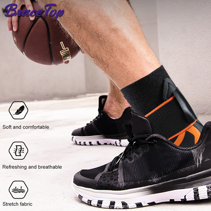 BraceTop 1 arvuti sportlik pahkluu traks, hingav pahkluu tugi, reguleeritav pahkluu stabilisaator koos survemähise toega jõusaalikaitsega