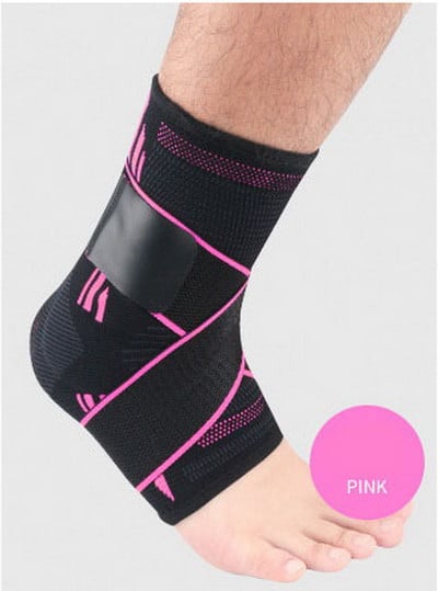 1kom Tenis Košarka Štitnik za gležanj Elastični zavoj Kompresijska silikonska potpora Steznik za gležanj Štitnik za stopalo Nogomet Planinarska teretana