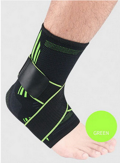 1kom Tenis Košarka Štitnik za gležanj Elastični zavoj Kompresijska silikonska potpora Steznik za gležanj Štitnik za stopalo Nogomet Planinarska teretana