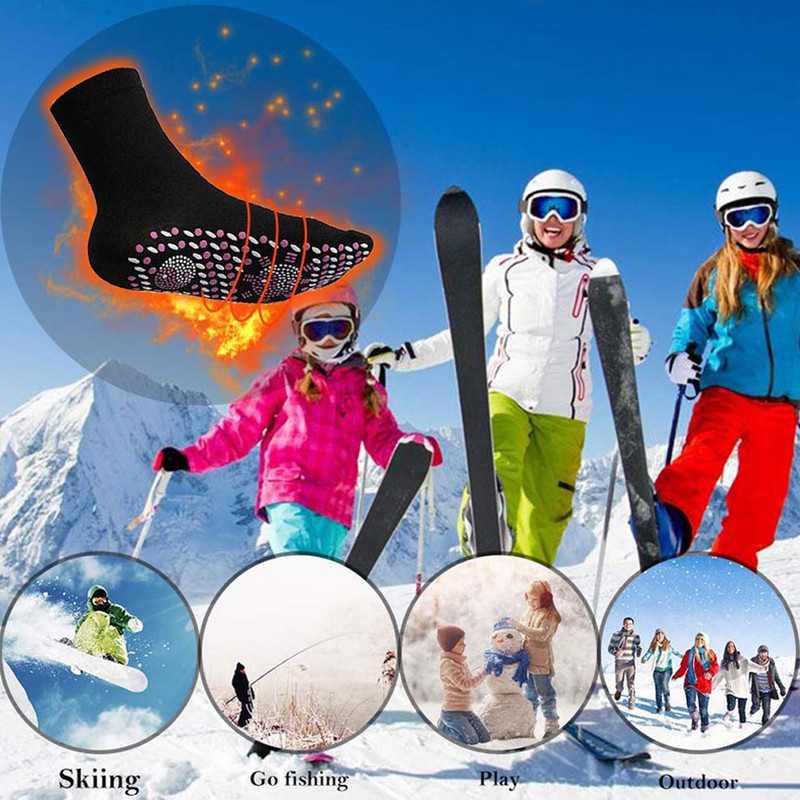 Турмалинови магнитни чорапи Самонагряващи се чорапи за грижа за здравето Зимни чорапи Удобни дишащи чорапи с масажор Грижа за краката