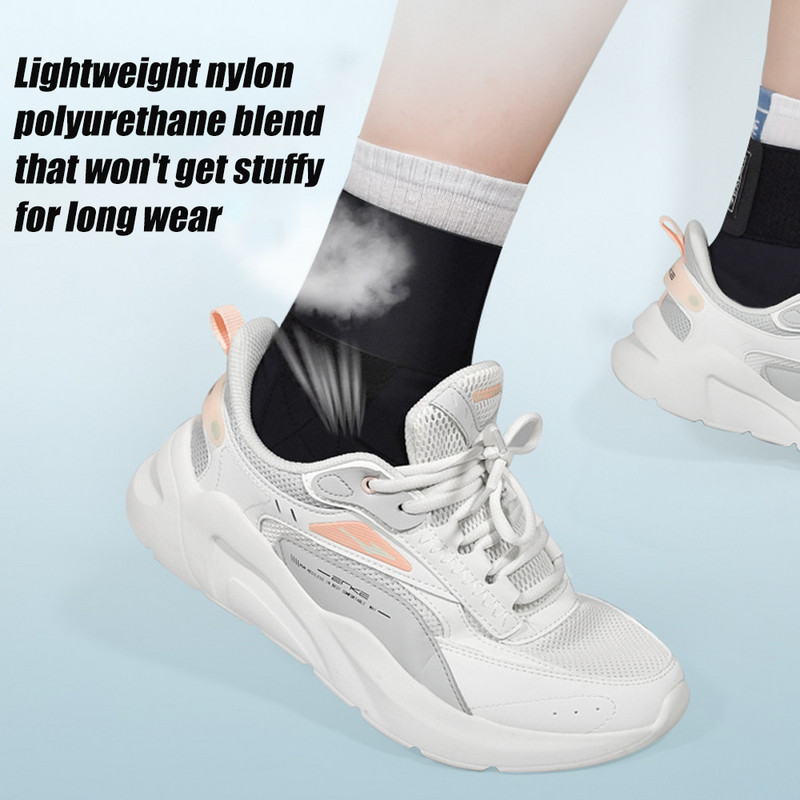 1 τεμάχιο Αστραγάλο σιδεράκι για άνδρες και γυναίκες, Ρυθμιζόμενο περιτύλιγμα σταθεροποίησης αστραγάλου για τρέξιμο, ποδόσφαιρο, μπάσκετ, τένις, αθλήματα