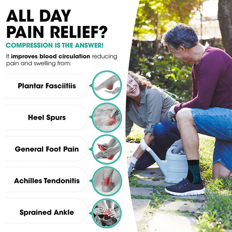 1 par Steznik za gležanj, kompresijski rukav, muškarci, žene, prozračne sportske čarape za vanjske potpore za stopala, ciklus trčanja, košarka, odbojka