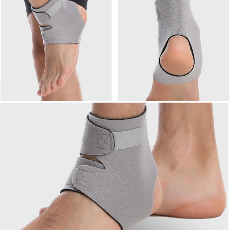 1kom prozračni i jaki steznik za gležanj, kompresija za sprječavanje ponovnih ozljeda, rukav, podesivi protuklizni omotač za potporu gležnja za muškarce, žene