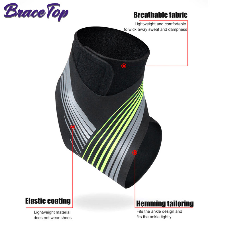 BraceTop 1 arvutiga reguleeritav hüppeliigese tugimähis – kaitse valuvaigistuse eest nikastuste, venituste, artriidi ja rebenenud kõõluste korral