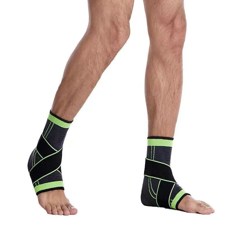1PC Steznik za gležanj Štitnik Kompresivni remen Rukavi Podrška Elastični zavoj Zaštitna oprema za stopala Teretana Stabilizacijski ligamenti