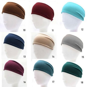 Absorbent Cycling Sports Sweat Headband Κορδέλα για άντρες και γυναίκες Yoga Hair Bands Head Sweat Bands Αθλητικά αξεσουάρ