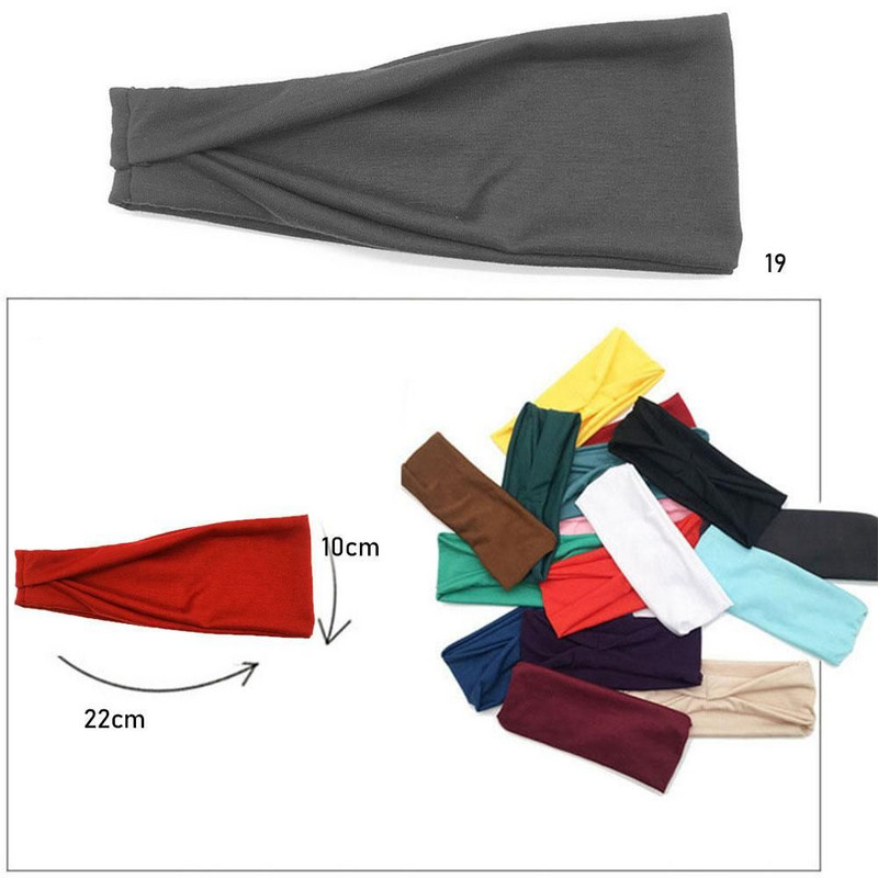 Uzsūcošas riteņbraukšanas jogas sporta sviedru galvas saite Vīriešu un sieviešu sviedru jostas Jogas matu lentes Galvas sviedru lentes Sporta aksesuāri