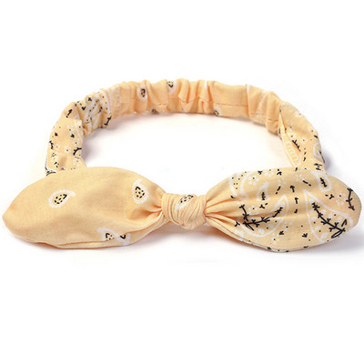 Nou Boho Femei Bentite cu imprimeu moale și solid Bentițe de păr elastice cu noduri încrucișate de epocă Turban Bandane Benzi pentru păr pentru fete Accesorii pentru păr