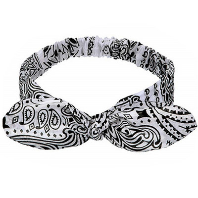 Nou Boho Femei Bentite cu imprimeu moale și solid Bentițe de păr elastice cu noduri încrucișate de epocă Turban Bandane Benzi pentru păr pentru fete Accesorii pentru păr