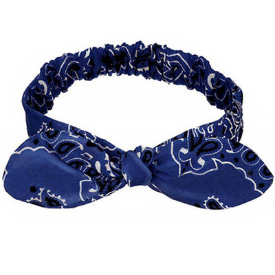 Nou Boho Femei Bentite cu imprimeu moale și solid Bentițe de păr elastice cu noduri încrucișate de epocă Turban Bandane Benzi pentru păr pentru fete Accesorii pentru păr
